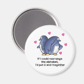 Als ik het Alfabet kan oppakken... Magneet (Voorkant / Achterkant)