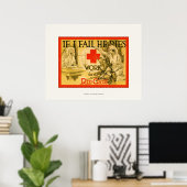 Als ik het mis, sterft hij ~  verpleegster WW1 Pos Poster (Thuiskantoor)