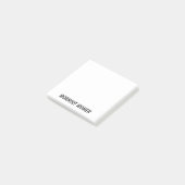 Als ik het niet opschrijf, gebeurt het niet Post-I Post-it® Notes (Schuin)