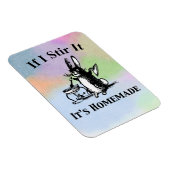 Als ik het roer, is het Homemade Magnet. Magneet (Rechterzijde)