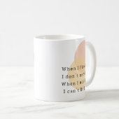 Als ik het vind, heb ik het niet nodig koffiemok (Voorkant rechts)