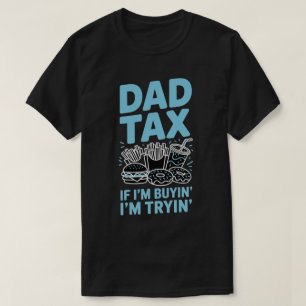 Als ik iets koop, probeer ik fastfood   Grappige p T-shirt