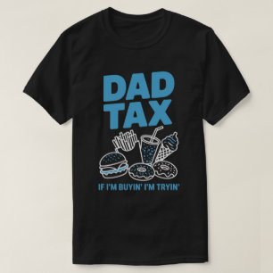 Als ik iets koop, probeer ik fastfood   Grappige p T-shirt