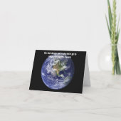 Als ik je de Wereld kon geven Kaart (Achterkant)