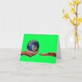 Als ik je de Wereldkaart kon geven Kaart (Gele Bloem)