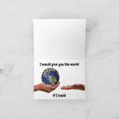 Als ik je de World.Card kan geven Kaart (Binnen)
