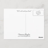 Als ik je hart kan vangen briefkaart (Achterkant)