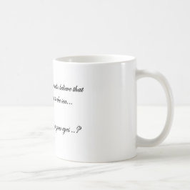 als ik je mooie ogen zie koffiemok