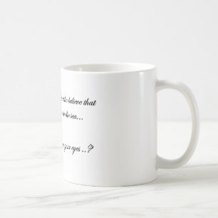 als ik je mooie ogen zie koffiemok
