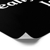 Als ik je vertel wat er op het examen staat poster (Hoek)