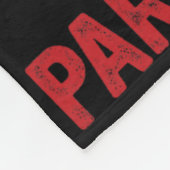 Als ik karate doe, heet het gedeeltelijke kunst 16 fleece deken (Hoek)