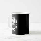 Als ik karate doe, heet het Gedeeltelijke Kunsten Koffiemok (Voorkant links)