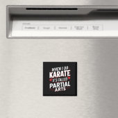 Als ik karate doe, heet het partiële kunst 6 magneet (Insitu (Vaatwasser))