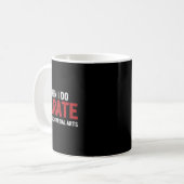 Als ik karate doe, heet het partiële kunsten 18 koffiemok (Voorkant links)