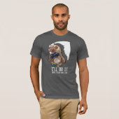 Als ik klaar ben met dit level gamer luiaard Carto T-shirt (Voorkant volledig)