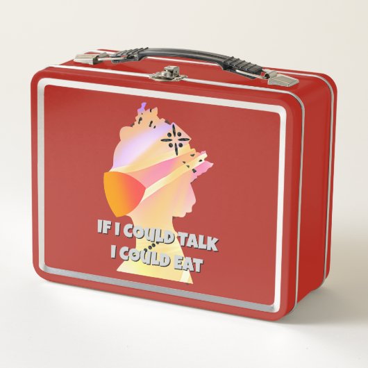 Als ik kon praten, kon ik de retro van de oude sch (Voorkant)