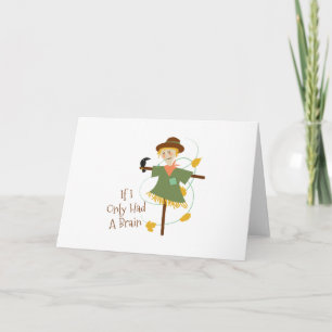 Als ik maar een brein had kaart