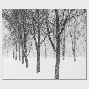 Als ik met bomen aan de zijkant ben cadeaupapier