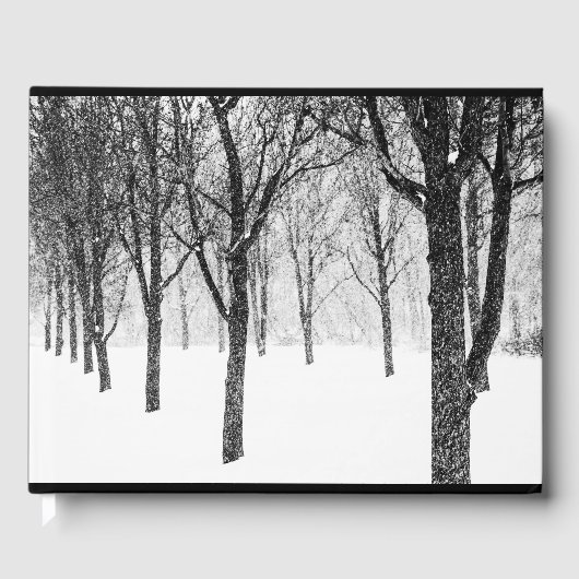 Als ik met bomen aan de zijkant ben gastenboek (Voorkant)