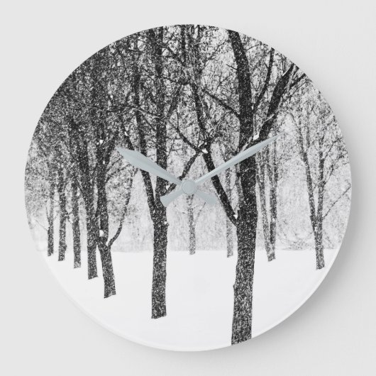 Als ik met bomen aan de zijkant ben grote klok (Voorkant)