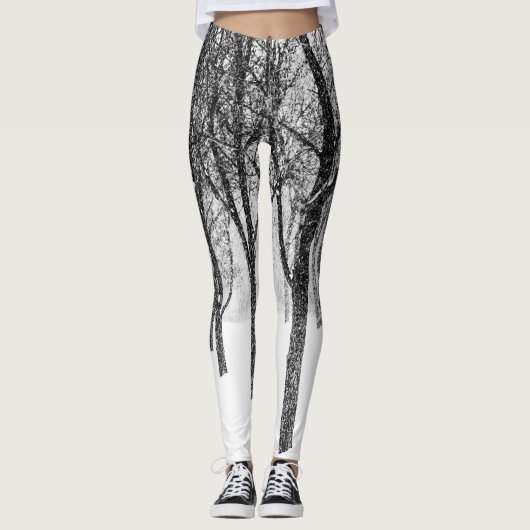 Als ik met bomen aan de zijkant ben leggings (Voorkant)