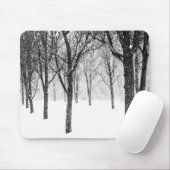 Als ik met bomen aan de zijkant ben muismat (Met muis)