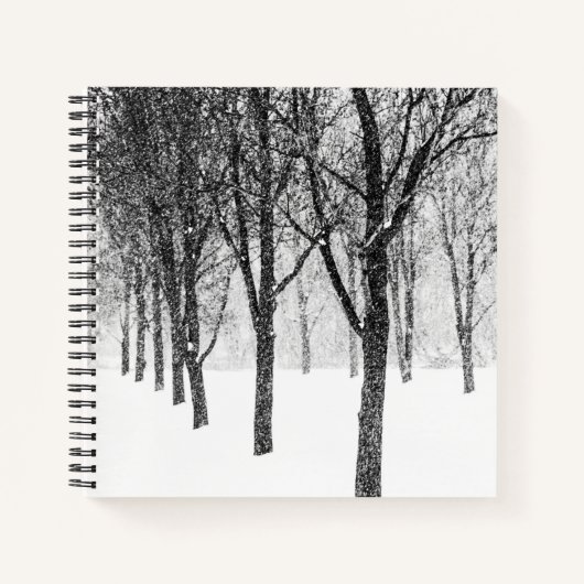 Als ik met bomen aan de zijkant ben notitieboek (Voorkant)