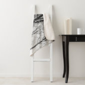 Als ik met bomen aan de zijkant ben sherpa deken (In situ)