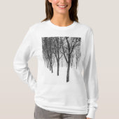 Als ik met bomen aan de zijkant ben t-shirt (Voorkant)