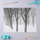 Als ik met bomen aan de zijkant ben tissuepapier (Craft)