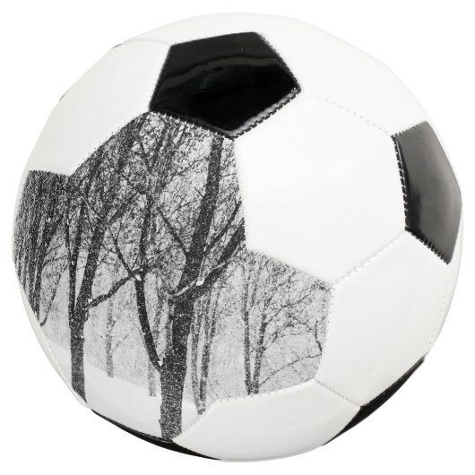 Als ik met bomen aan de zijkant ben voetbal (Drie kwart)