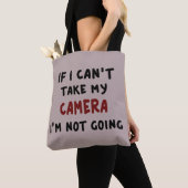 Als ik mijn camera niet kan nemen... tote bag (Dichtbij)