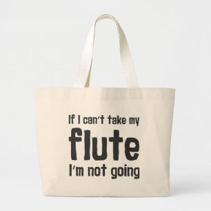 Als ik mijn flut niet kan nemen, ga ik niet grote tote bag