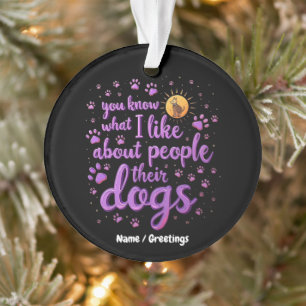 Als ik mijn hond niet mee kan brengen, ga ik niet ornament