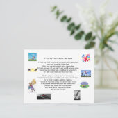 Als ik mijn kinderen weer zou kunnen opvoeden feestdagenkaart (Staand voorkant)