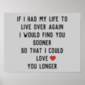 Als ik mijn leven had poster (Voorkant)