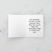 Als ik mijn leven opnieuw kon leven, zou ik je eer kaart (Binnen)