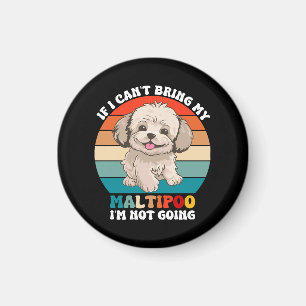 Als ik mijn Maltipoo-hond niet mee kan brengen, ga Magneet