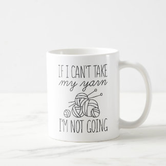 Als ik mijn Yarn niet kan innemen Koffiemok