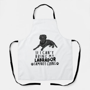 Als ik mijn zwarte labrador hond niet kan meenemen schort