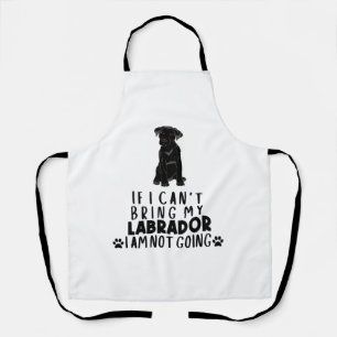 Als ik mijn zwarte labrador hond niet kan meenemen schort