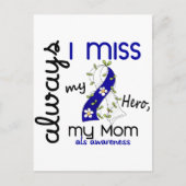 ALS Ik mis altijd mijn moeder 3 Briefkaart (Voorkant)