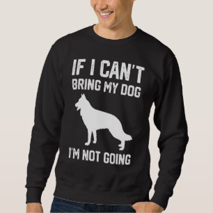 Als ik m'n hond niet kan meenemen, ben ik nee trui