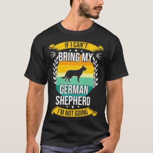 Als ik m'n Hondenliefhebber niet kan meenemen.. T-shirt