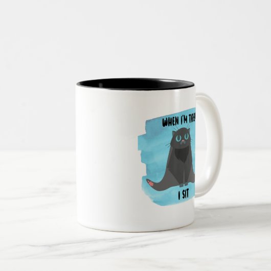 Als ik moe ben zit ik in de Mok (Voorkant rechts)