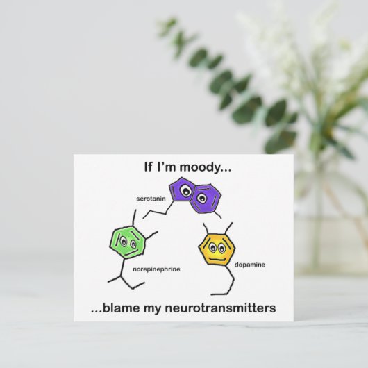 Als ik Moody ben... Briefkaart (Staand voorkant)