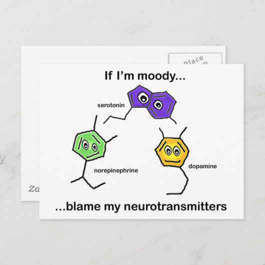 Als ik Moody ben... Briefkaart (Voorkant / Achterkant)