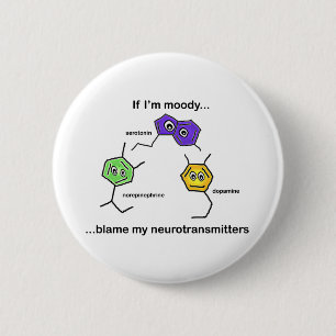 Als ik Moody ben... Ronde Button 5,7 Cm