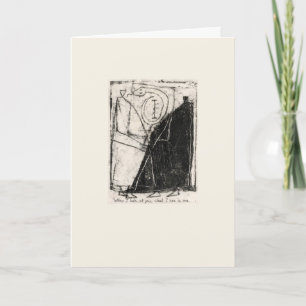 Als ik naar je kijk, zie ik mezelf kaart