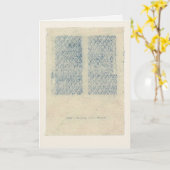 Als ik naar je kijk, zie ik mij. kaart (Gele Bloem)